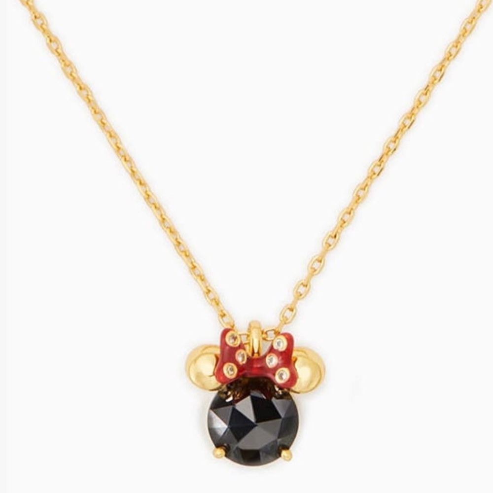 Kate Spade x Disney Minnie Mouse Pendant Necklace